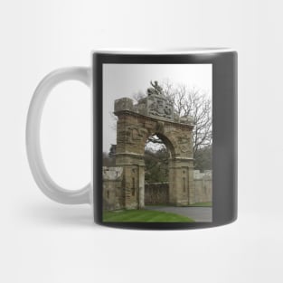 Culzean Castle Forecourt Archway, Carrick, Scotland Mug